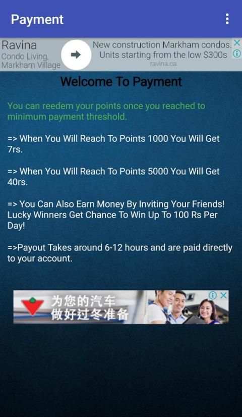 Earning Free : Earn Free Paytm Cash screenshot 1