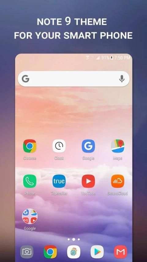 Note 9 Launcher Theme screenshot 3