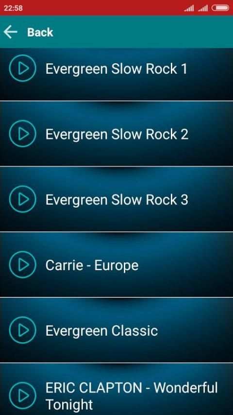 Slow Rock Classic 70's скриншот 5