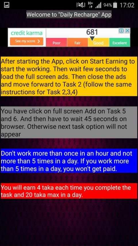 Daily Free Mobile Recharge (BD Number) screenshot 6