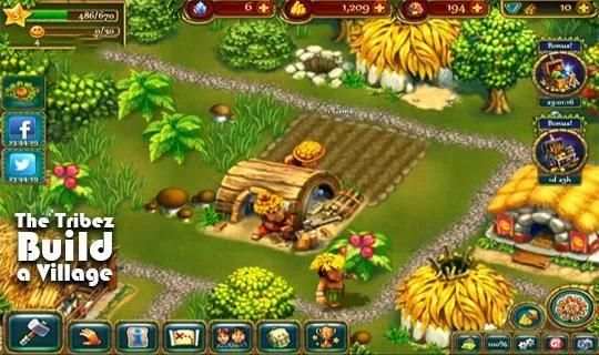 Guide THE TRIBEZ BUIDE A VILLAGE screenshot 1