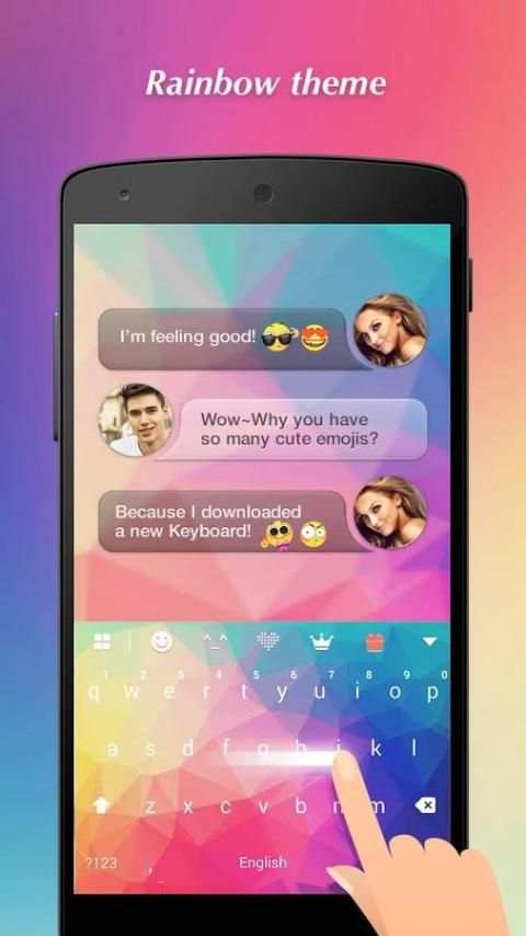 Keyboard - Boto: Rainbow скриншот 5