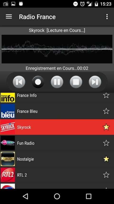 RADIO FRANCE скриншот 4