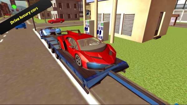Luxury Car Transporter 3D स्क्रीनशॉट 1