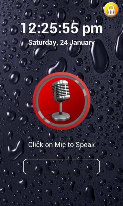 Voice Lock Screen Prank screenshot 1