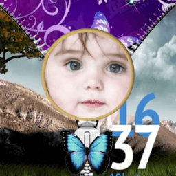 Name Photo Zipper Screen Lock आइकन