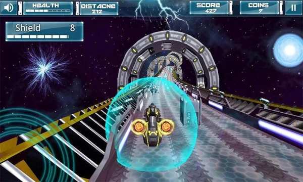 Sci fi Bike Blast screenshot 3