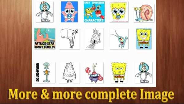 How to Draw Spongebob Squarepants screenshot 1