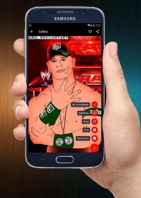 John Cena Wallpaper WWE 1 تصوير الشاشة