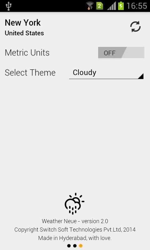 Weather Neue 6 تصوير الشاشة