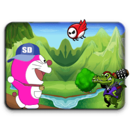 ikon Super Doramon Jungle Run Games
