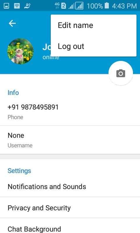 TalkApp Messenger screenshot 1