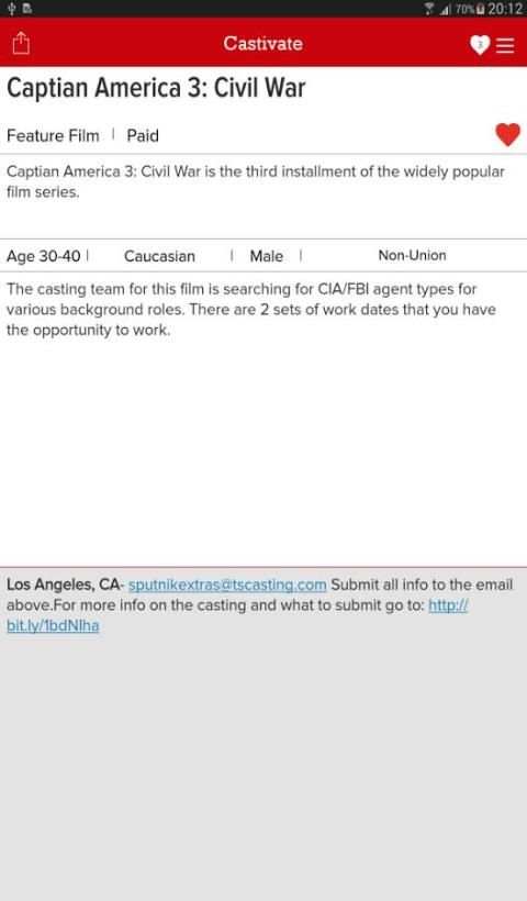 Castivate screenshot 2