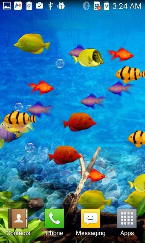 Aquarium Live Wallpaper स्क्रीनशॉट 3
