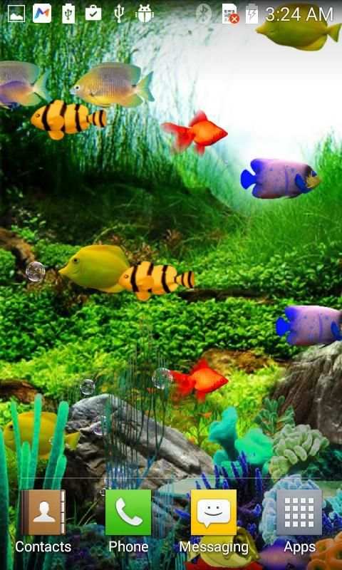 Aquarium Live Wallpaper स्क्रीनशॉट 4