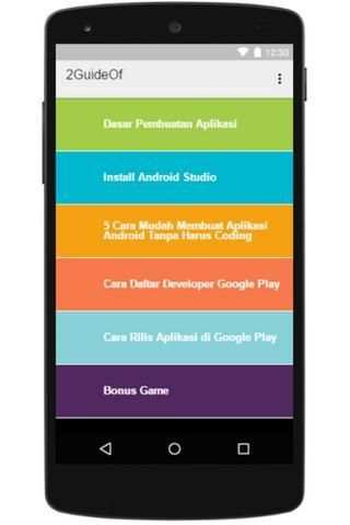 Cara Membuat Aplikasi Android screenshot 6