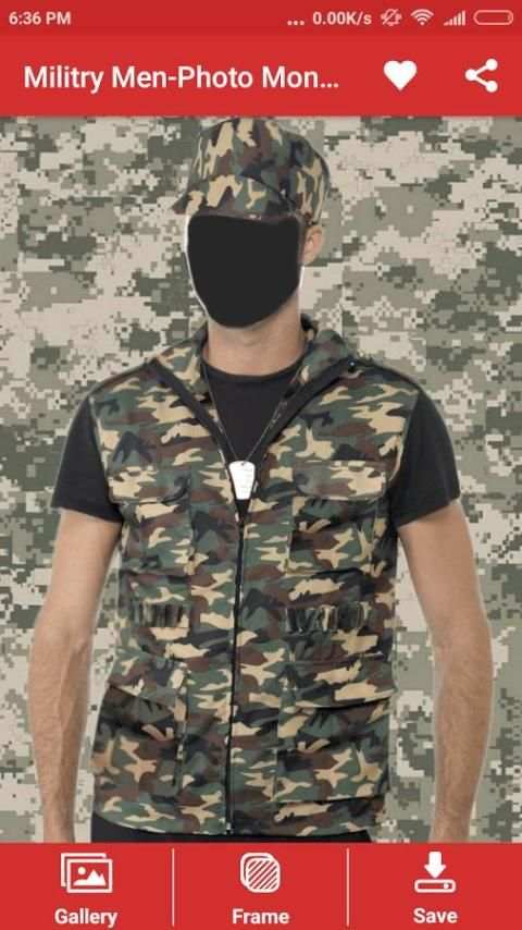 Military Men Photo Montage screenshot 1