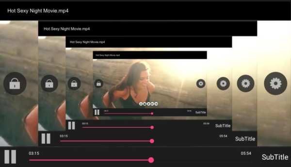 XX Video Player स्क्रीनशॉट 1