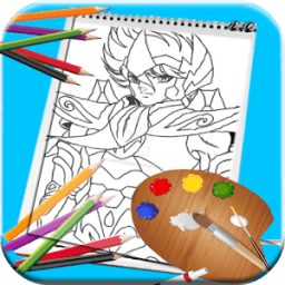 How to Draw Saint Seiya أيقونة