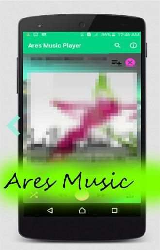 Pink Arees Music Player screenshot 1