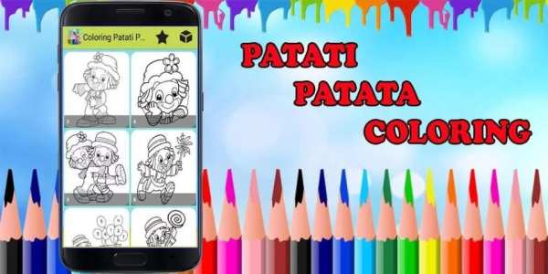 Coloring for patati game скриншот 4