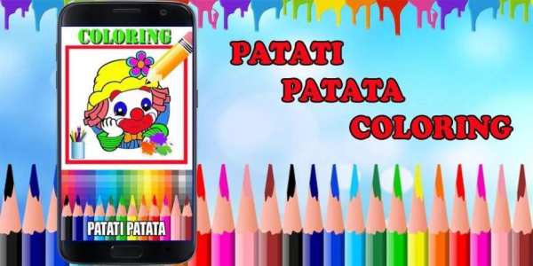 Coloring for patati game скриншот 1