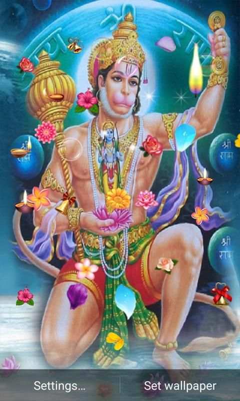 Hanuman Live Wallpaper स्क्रीनशॉट 2