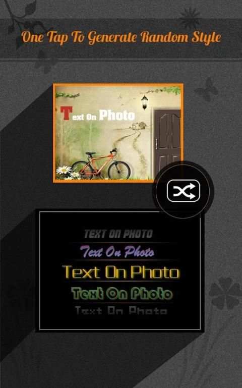 Text on Photo 3 تصوير الشاشة