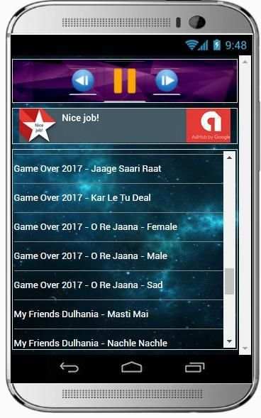 Songs Bollywood Film 2017 Vol 3 screenshot 3