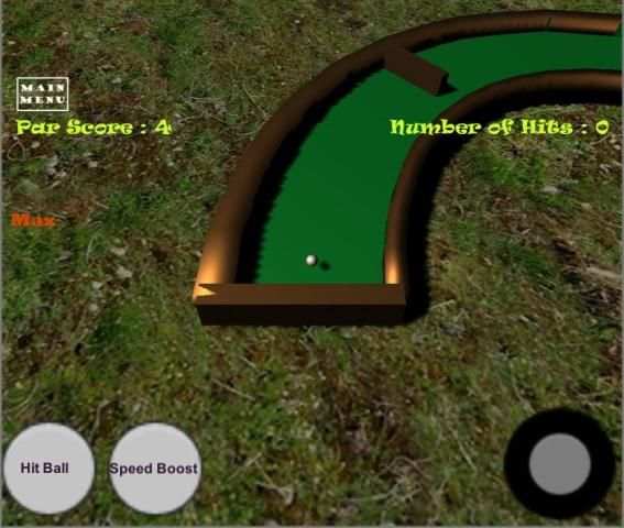 Mini Golf скриншот 1