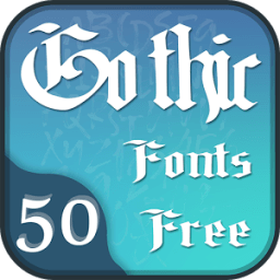 ikon 50 Gothic Fonts Free
