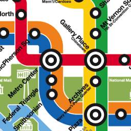 Washington DC Metro Map