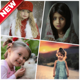 ikon Cute Little Girl Wallpaper