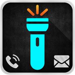 Flashlight Blink on Call Sms