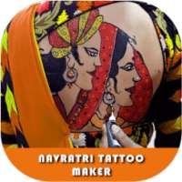 Navratri Tattoo Maker on 9Apps