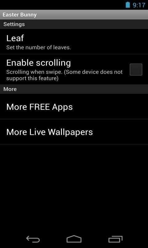Easter Bunny Live Wallpaper скриншот 3