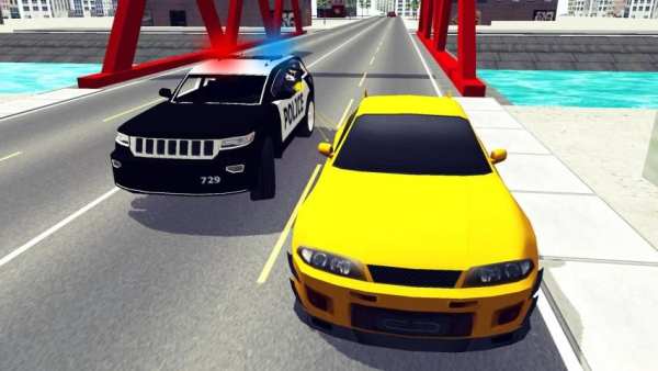 Police Car Chase 3D स्क्रीनशॉट 2