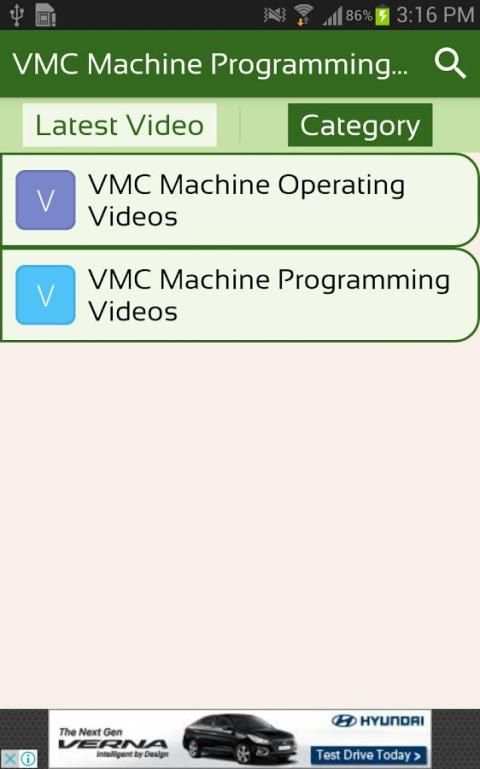 VMC Machine Programming and Operating Videos App 1 تصوير الشاشة