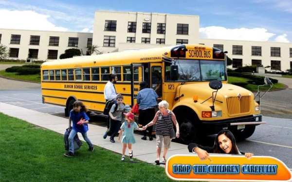 City School Bus Drive 3D screenshot 3