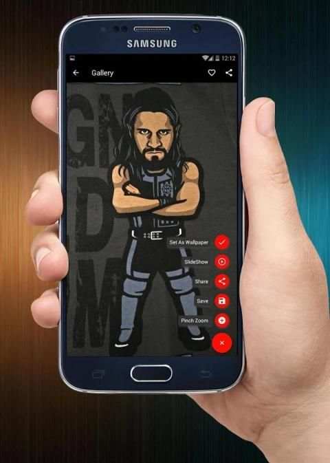 Seth Rollins Wallpaper WWE 1 تصوير الشاشة