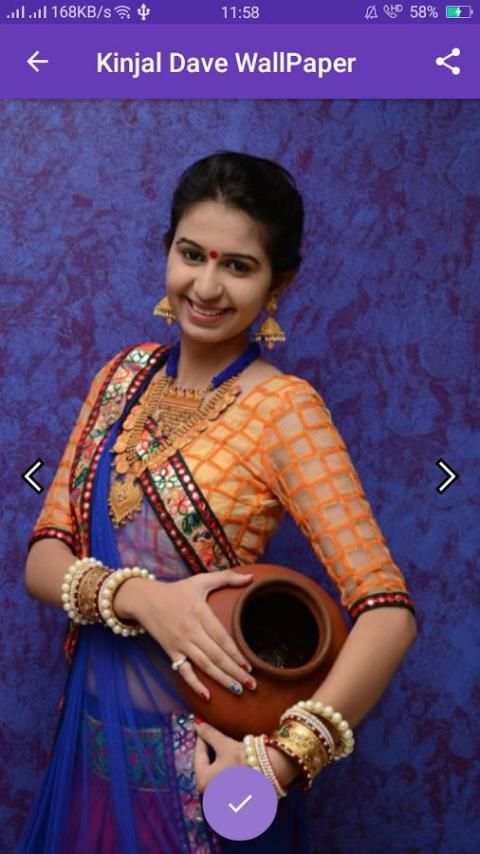 Kinjal Dave WallPaper screenshot 2