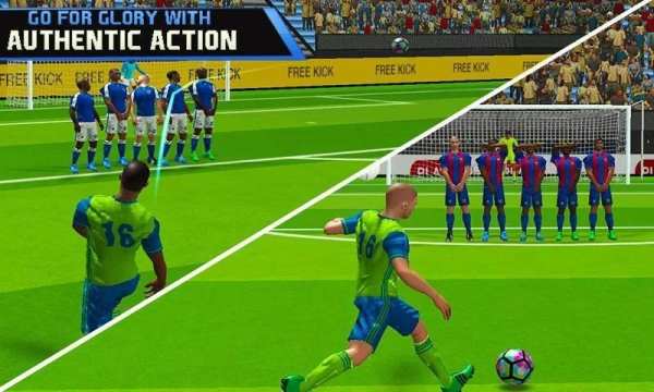 Soccer fif - Real Football Game screenshot 1