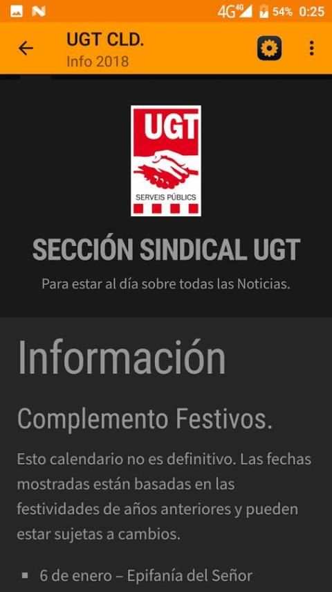 CLD Calen 2018 screenshot 1