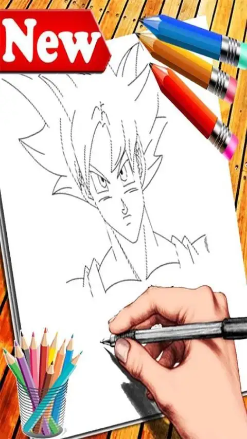 coloring dragon goku ball of vegeta manga fans APK + Mod for Android.