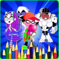 How to Draw Teen Titans The easy Way on 9Apps