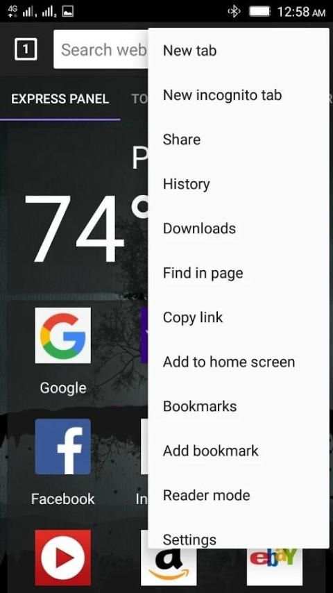 Connect Web Browser स्क्रीनशॉट 4