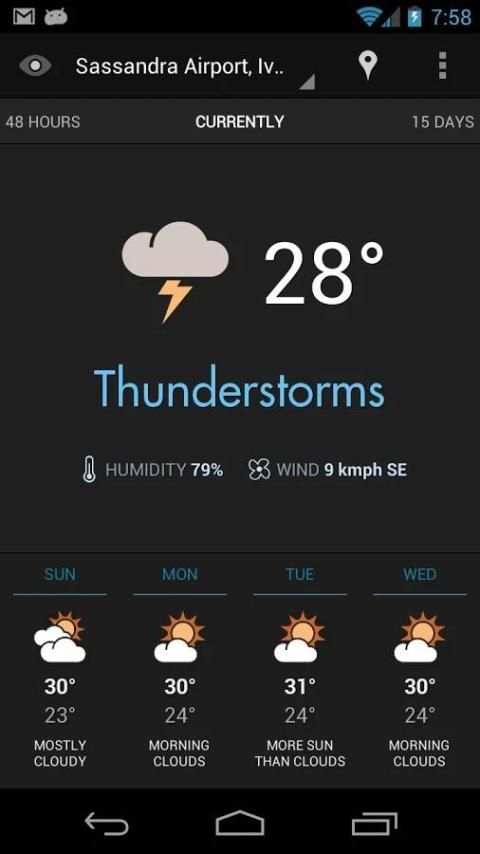 Eye In Sky Weather скриншот 8