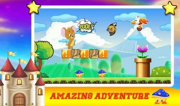 Jerry jump adventure : tom run Titans screenshot 3