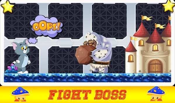 Jerry jump adventure : tom run Titans screenshot 1