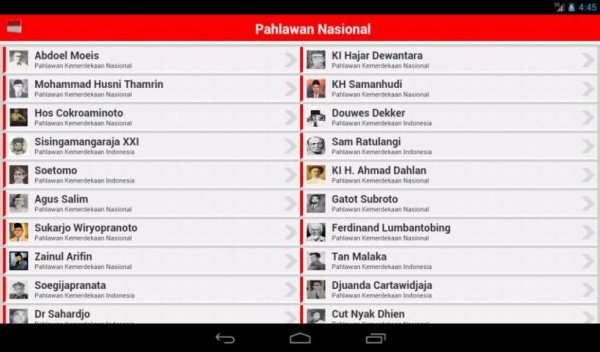 Pahlawan Nasional screenshot 1